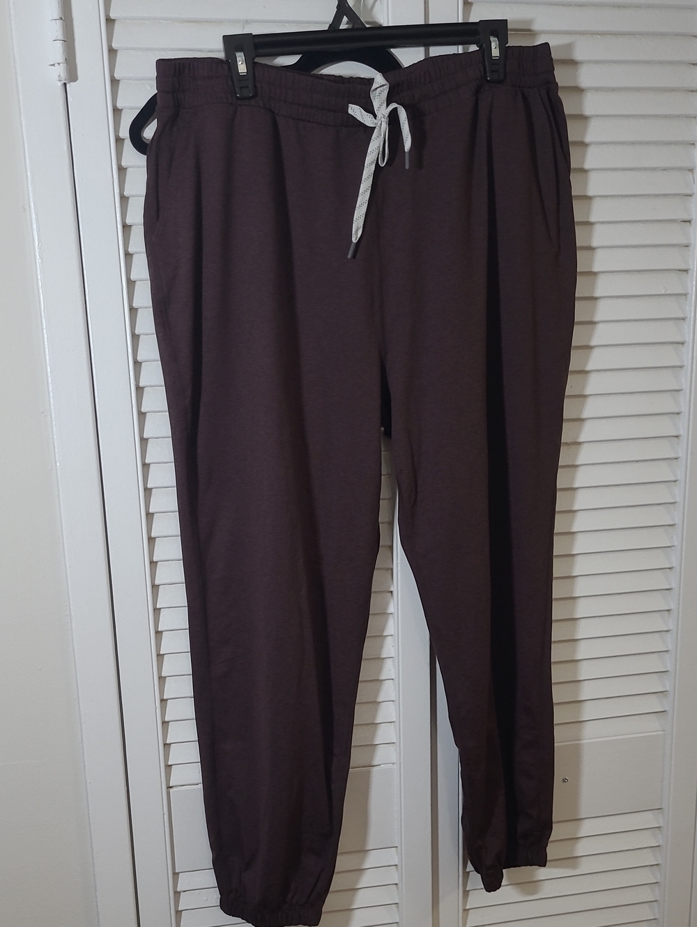 Kirkland Dark Brown Drawstring Jogger Pants